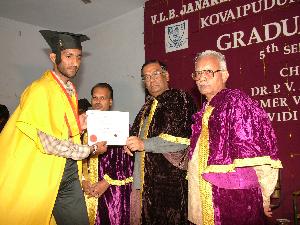 Graduation Day: Sudheer T K